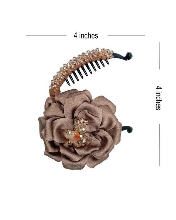 Crystal_Banana_Clip_with_Embellished_Flower_(Golden)