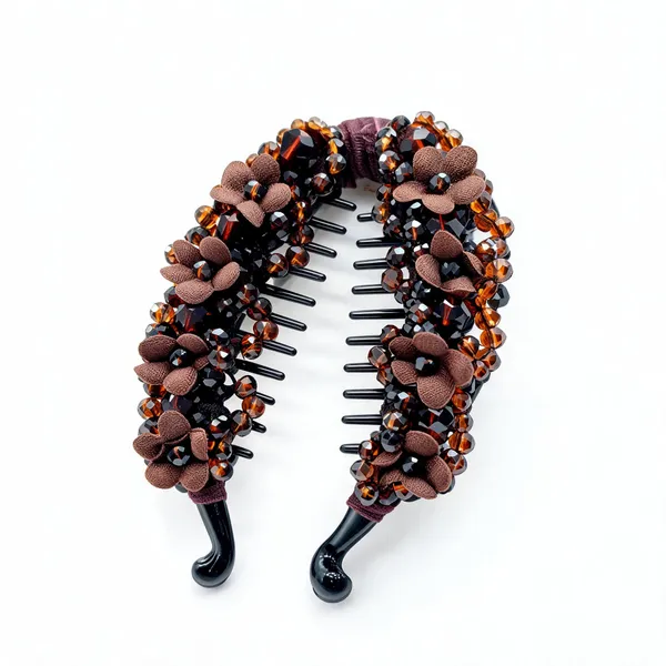 Brown_Plastic_&_Metal_Banana_Clip_For_Women