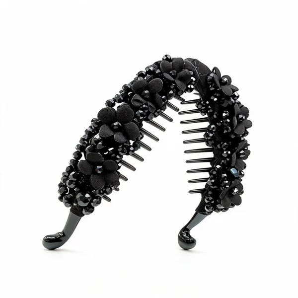 Black_Plastic_&_Metal_banana_Clip_For_Women