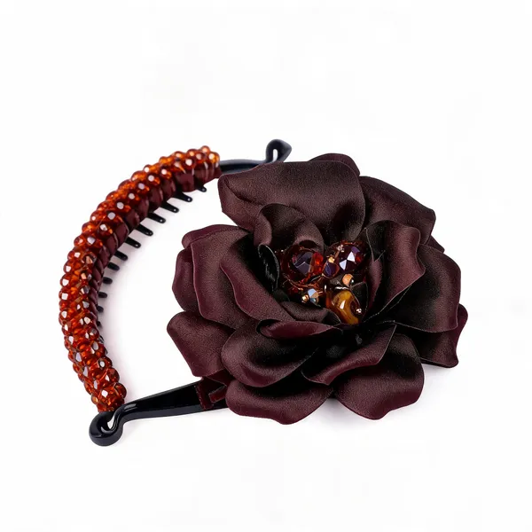 Brown_Plastic_&_Metal_Banana_Clip_For_Women
