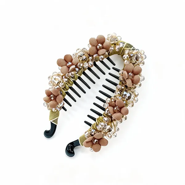 Golden_Plastic_&_Metal_Banana_Clips_For_Women