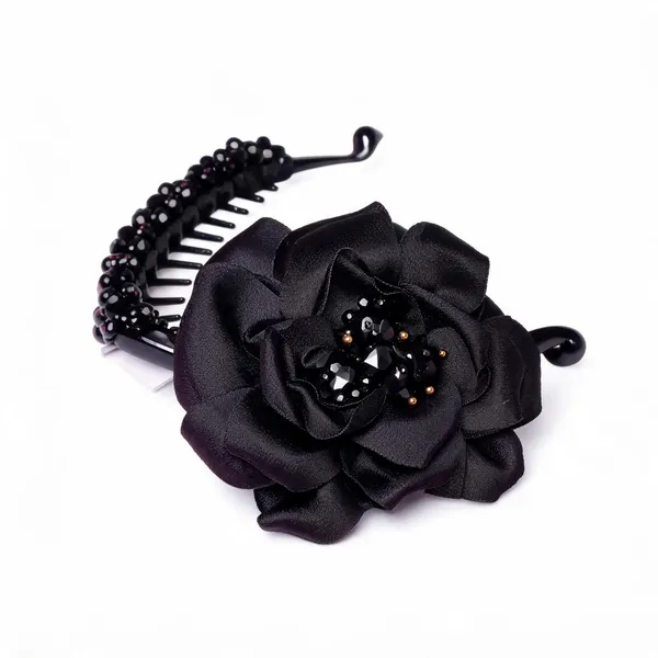 Black_Plastic_&_Metal_Banana_Clips_For_Women