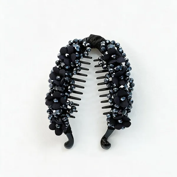 Blue_Plastic_&_Metal_Banana_Clips_For_Women