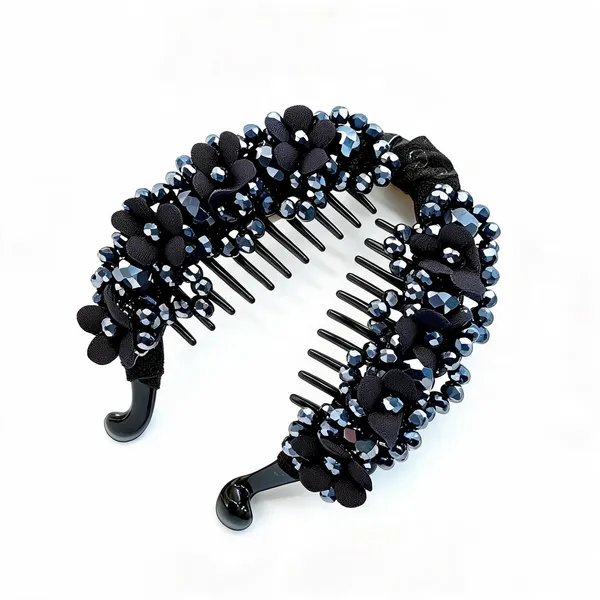 Blue_Plastic_&_Metal_Banana_Clips_For_Women