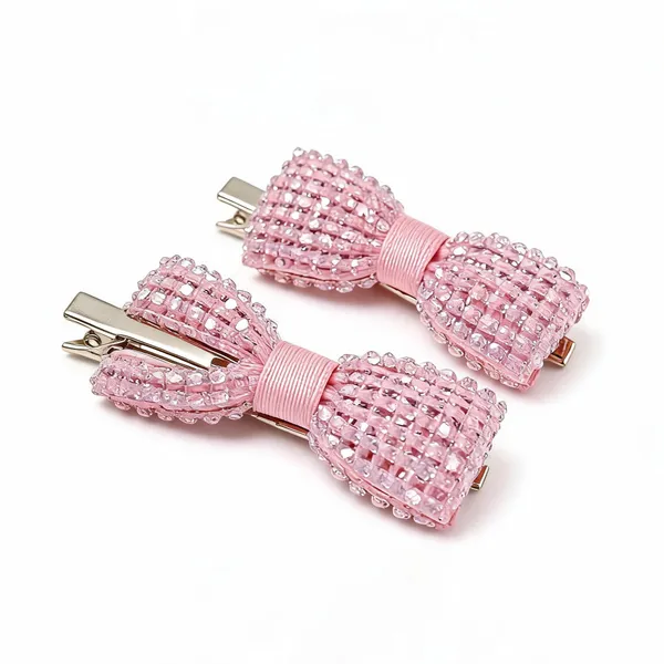 Peach_Metal_Studded_Tic_Tac_Pins_For_Women