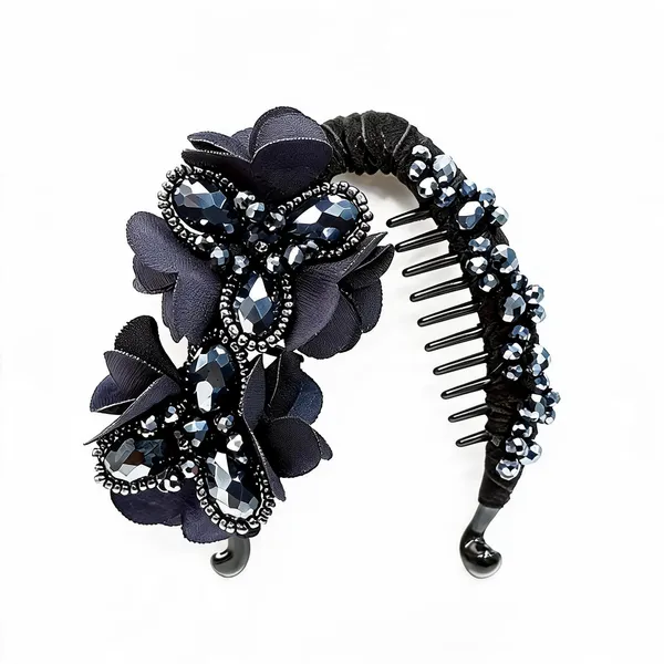 Blue_Plastic_&_Metal_Banana_Clip_For_Women