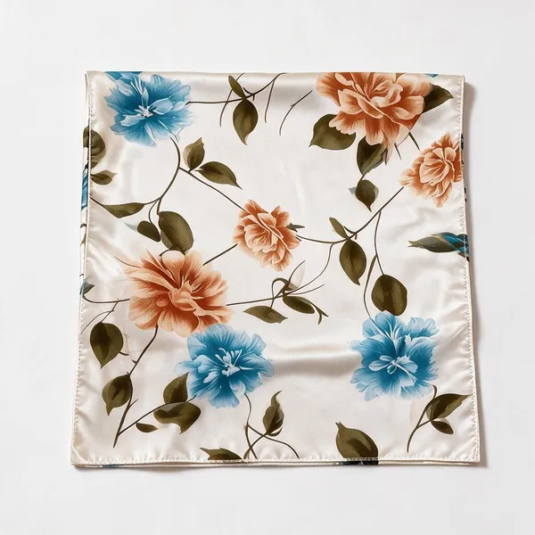 Multicolor_Satin_Scarf_For_Women