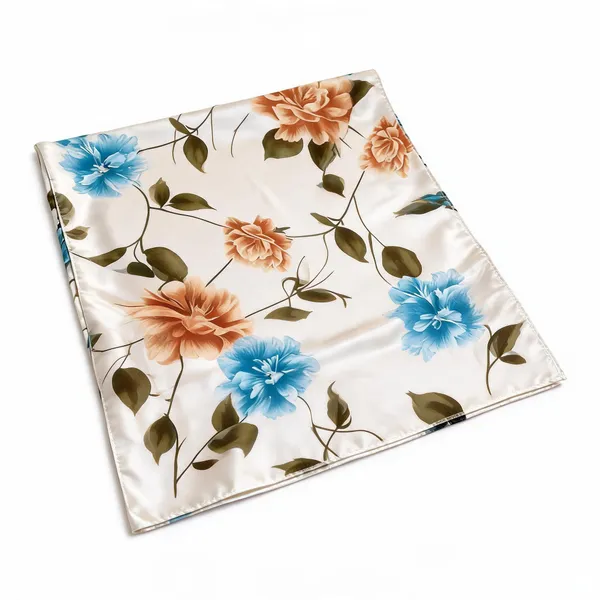 Multicolor_Satin_Scarf_For_Women