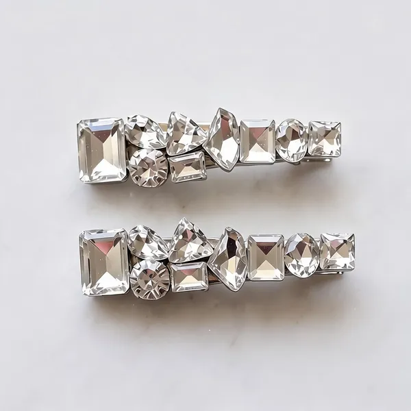 Silver_Metal_Alligator_Clips_For_Women_(Pack_of_2_)