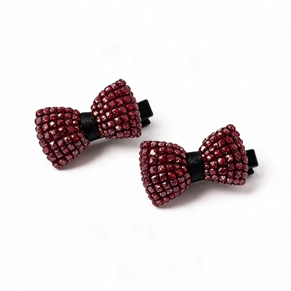 Red_Metal_&_Beads_Studded_Tic_Tac_Pins_For_Women