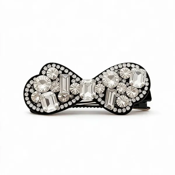 Silver_Metal_Alligator_Clips_For_Women_(Pack_of_2_)