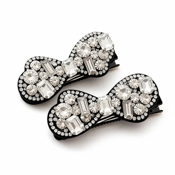 Silver_Metal_Alligator_Clips_For_Women_(Pack_of_2_)