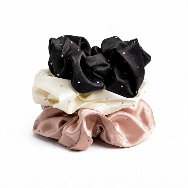 Satin_Scrunchies_For_Women_(Pack_of_3)