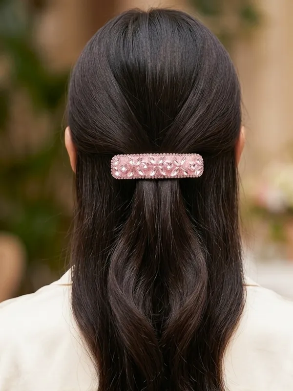 Pink_Embellished_Tic_Tac_Pin_For_Women