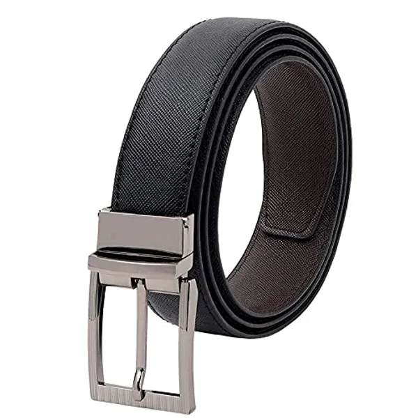 Black_Leather_Reversible_Autolock_Adjustable_Belt_For_Men