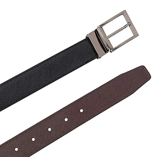 Black_Leather_Reversible_Autolock_Adjustable_Belt_For_Men