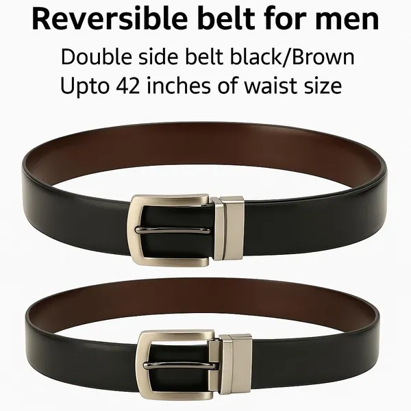 Black_Brown_Faux_Leather_Reversible_Belt_For_Men