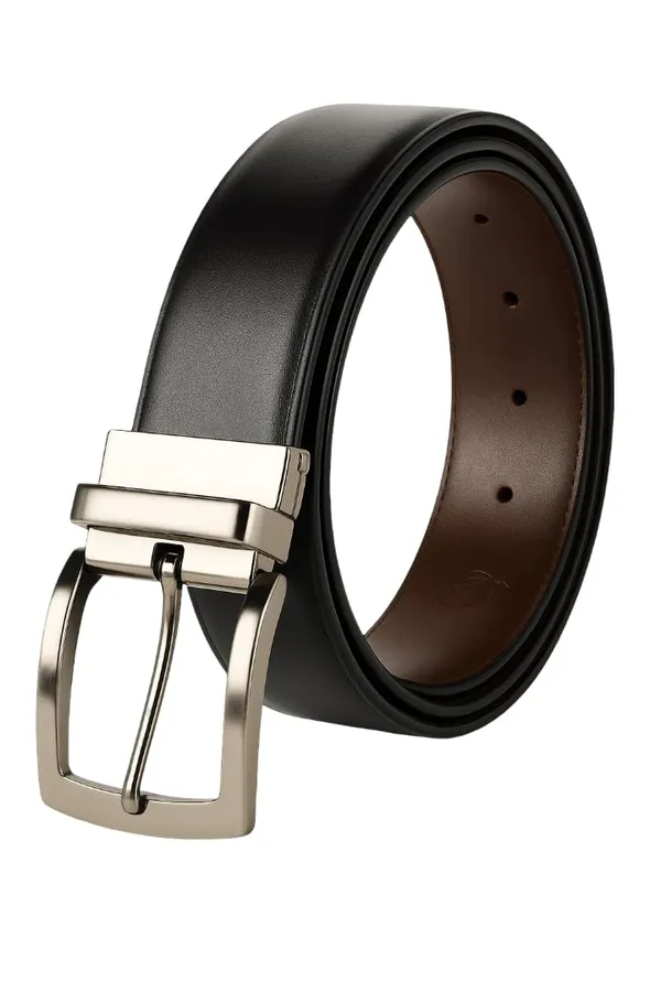 Black_Brown_Faux_Leather_Reversible_Belt_For_Men