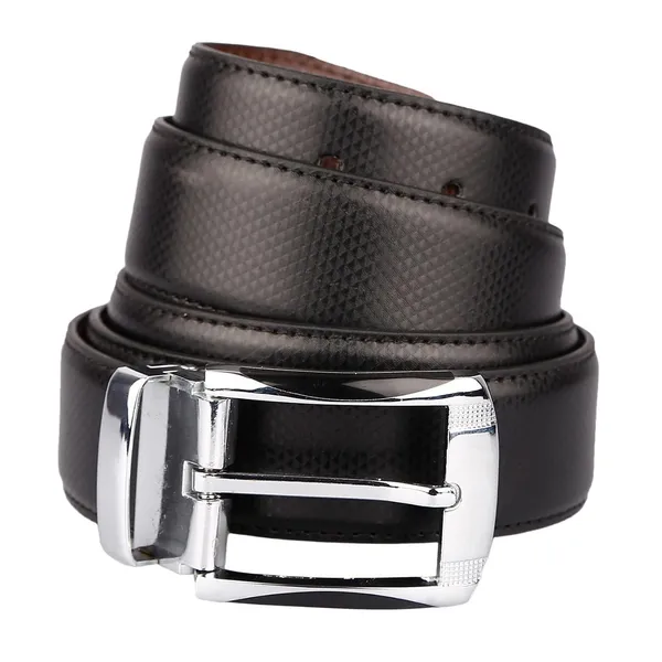 Black_Faux_Leather_Belt_For_Men