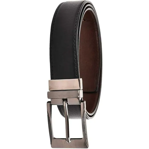 Black_Faux_Leather_Belt_For_Unisex