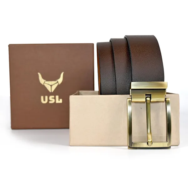 Brown_Leather_Adjustable_Buckle_Belt_For_Men