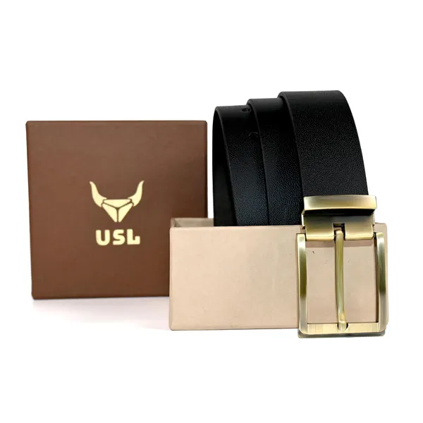 Black_Leather_Adjustable_Buckle_Belt_For_Men