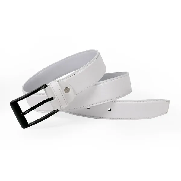 White_Black_Faux_Leather_Handcrafted_Cowboy_Belt_For_Men