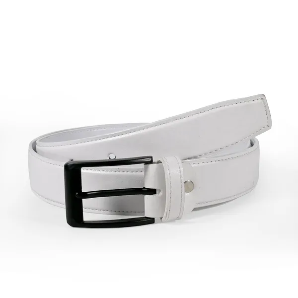 White_Black_Faux_Leather_Handcrafted_Cowboy_Belt_For_Men