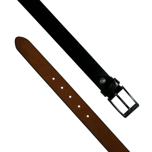 Black_Leather_One_Piece_Top_Grain_Belt_For_Men
