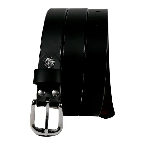 Black_Faux_Leather_Casual_Belt_For_Women