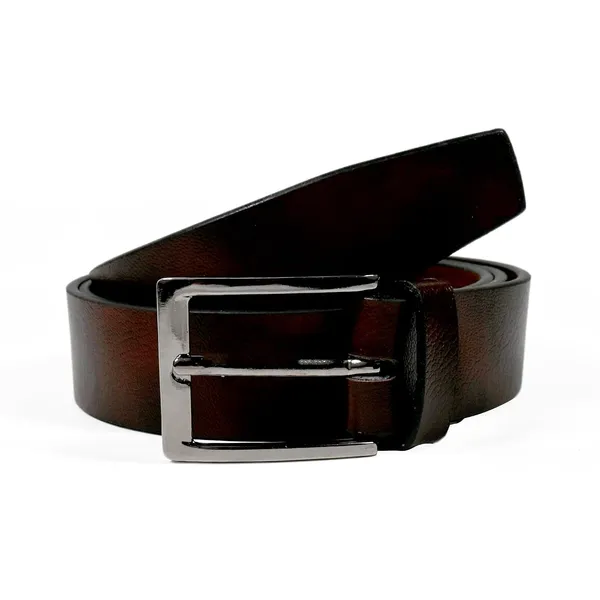 Brown_Faux_Leather_Metallic_Buckle_Belt_For_Men