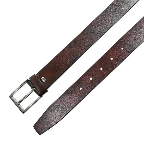 Brown_Faux_Leather_Metallic_Buckle_Belt_For_Men