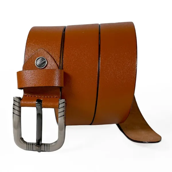 Tan_Leather_Pin_Buckle_Belt_For_Men