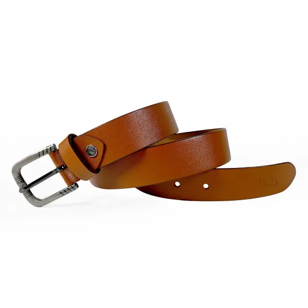 Tan_Leather_Pin_Buckle_Belt_For_Men