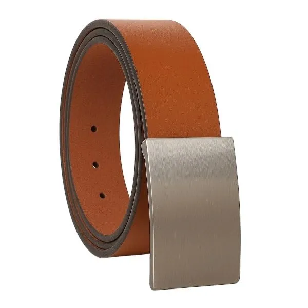 Tan_Nylon_Casual_Adjustable_Belt_For_Men