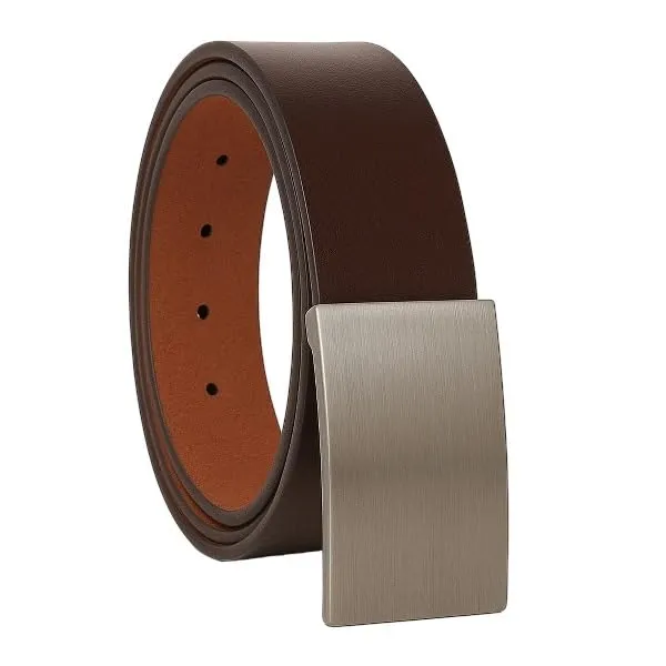 Brown_Nylon_Adjustable_Casual_Belt_For_Men