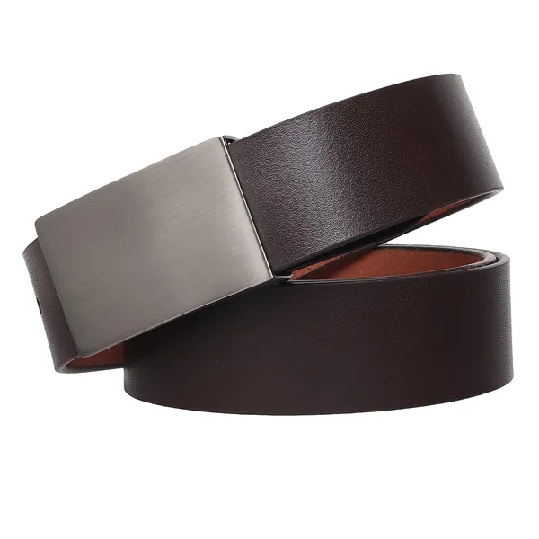 Brown_Nylon_Adjustable_Casual_Belt_For_Men