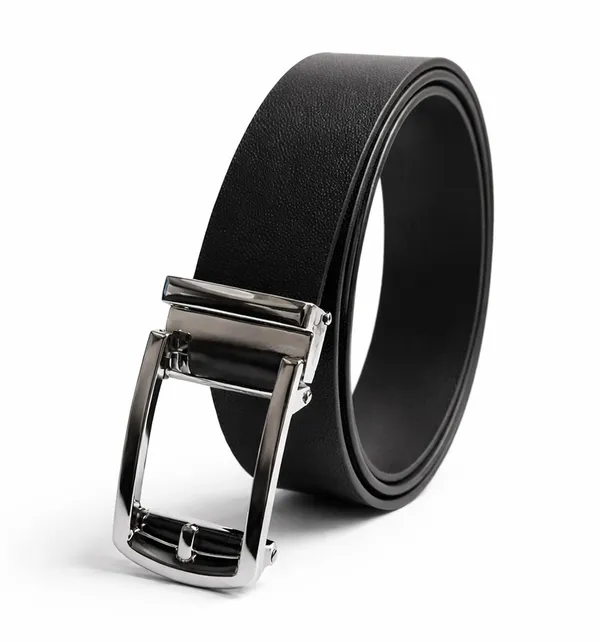 Black_Leather_Autolock_Buckle_Belt_For_Men