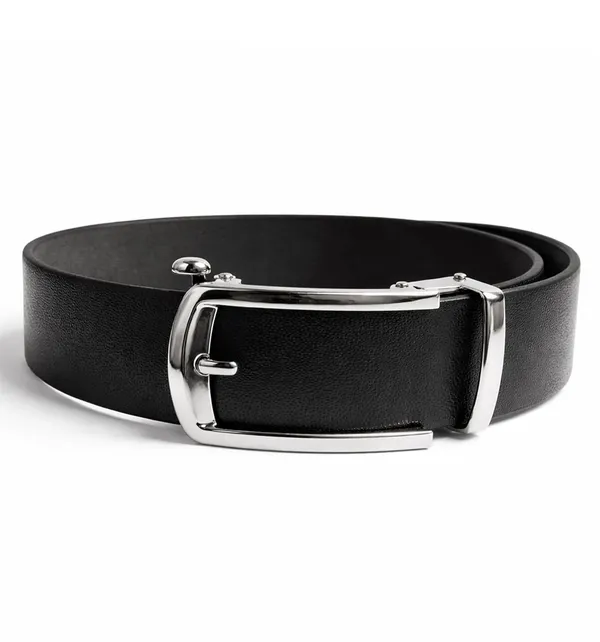 Black_Leather_Autolock_Buckle_Belt_For_Men