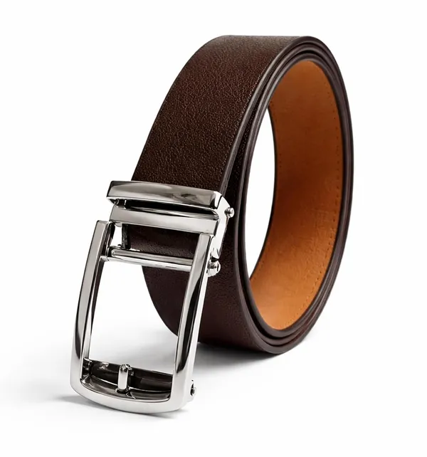 Brown_Leather_Autolock_Micro-Adjust_Buckle_Belt_For_Men