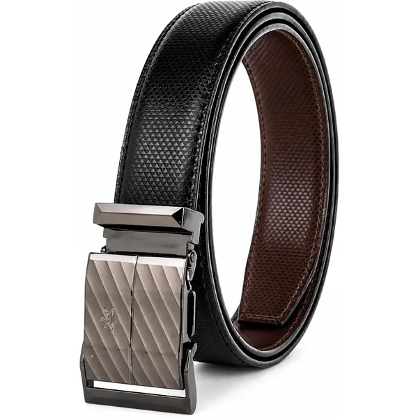 Black_Faux_Leather_Autolock_Belt_For_Men
