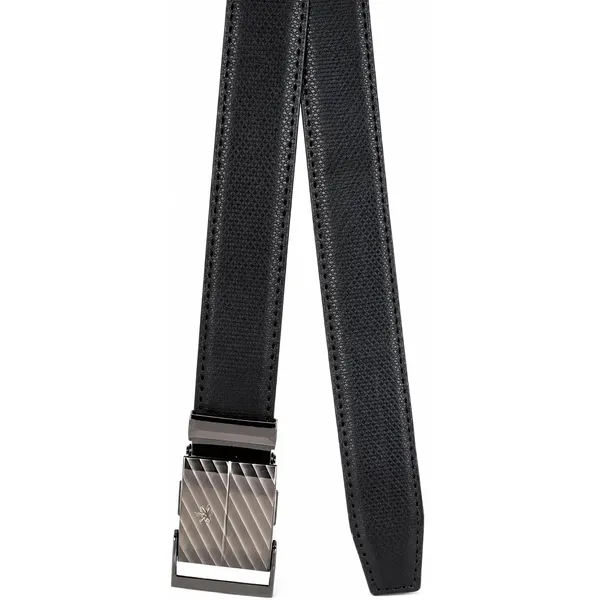 Black_Faux_Leather_Autolock_Belt_For_Men