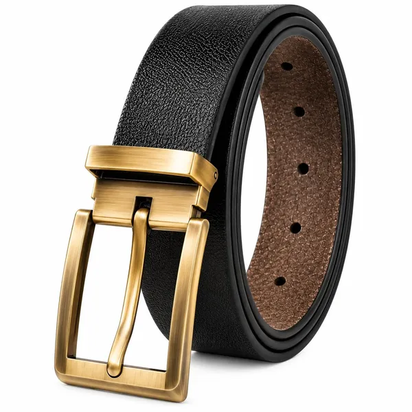 Black_Leather_Classic_Buckle_Belt_For_Men
