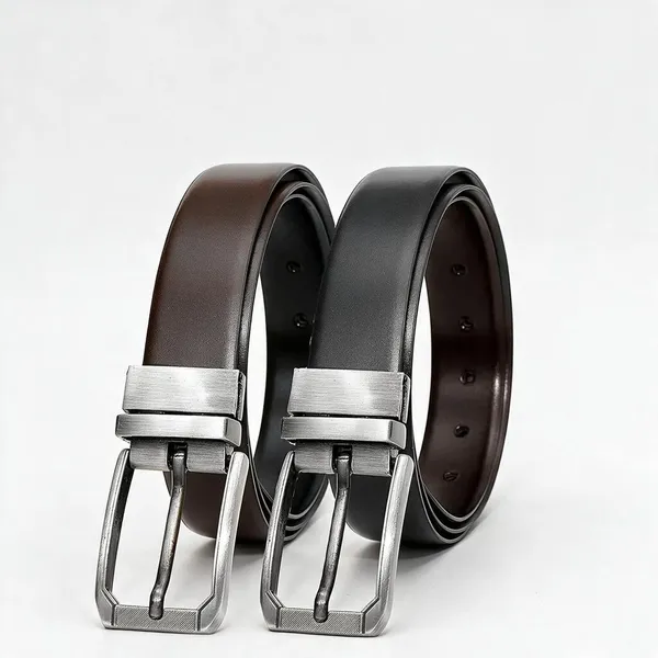 Black_Brown_Faux_Leather_Casual_Belt_For_Men_Pack_Of_2