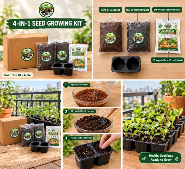 4-In-1_Seed_Growing_Kit_With_Cocopeat_Vermicompost_And_Seeds