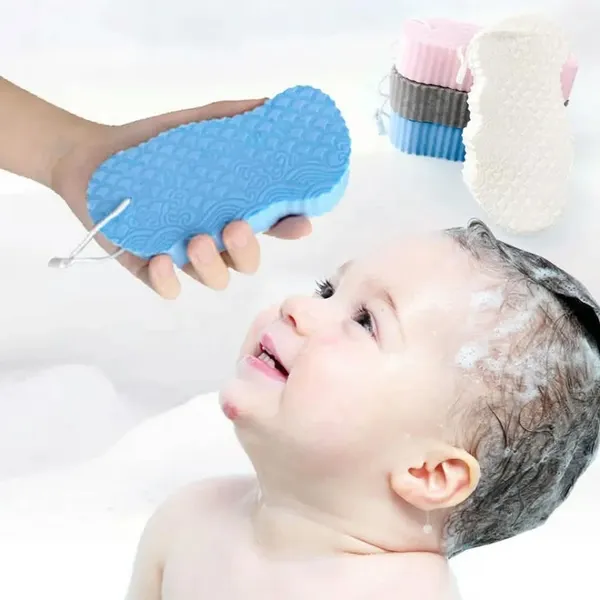 Blue_Pink_Grey_Exfoliating_Bath_Sponge_Set_Pack_Of_4