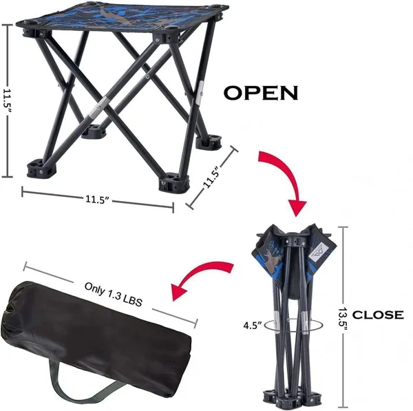 Foldable_Floral_Print_Camping_Stool