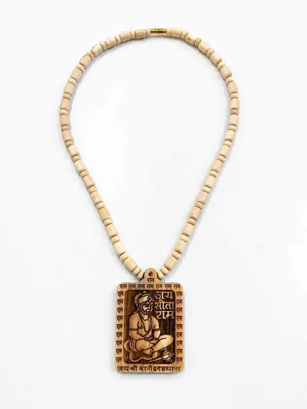 Brown_Wooden_Beaded_Pendant_Necklace_For_Men