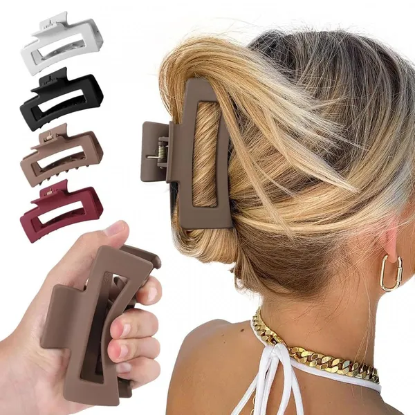 Multicolor_Plastic_Claw_Hair_Clips_For_Women_Pack_Of_4