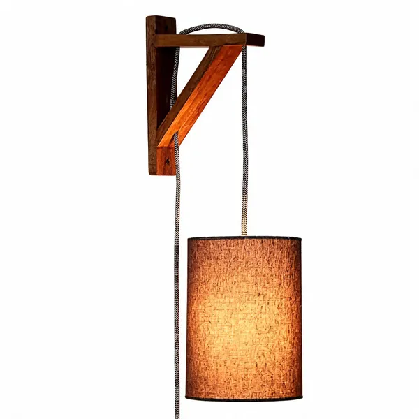 Pine_Wood_Farmhouse_Linen_Shade_Wall_Hanging_Lamp